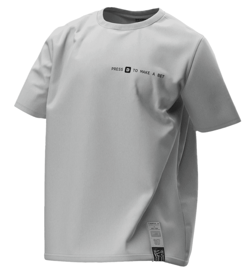 T-Shirt “Press to make a bet”